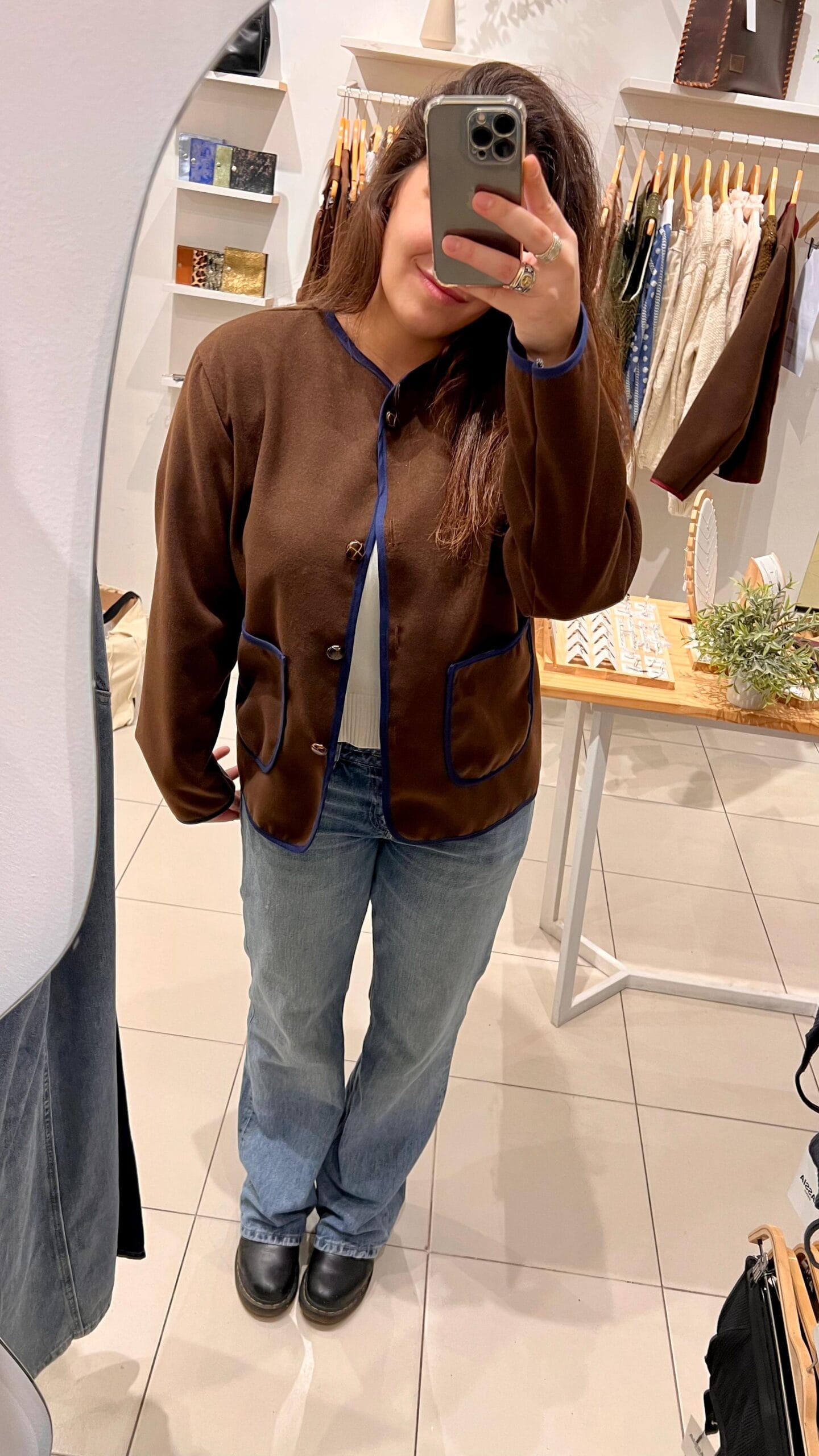 Chaqueta Chocolat Azul