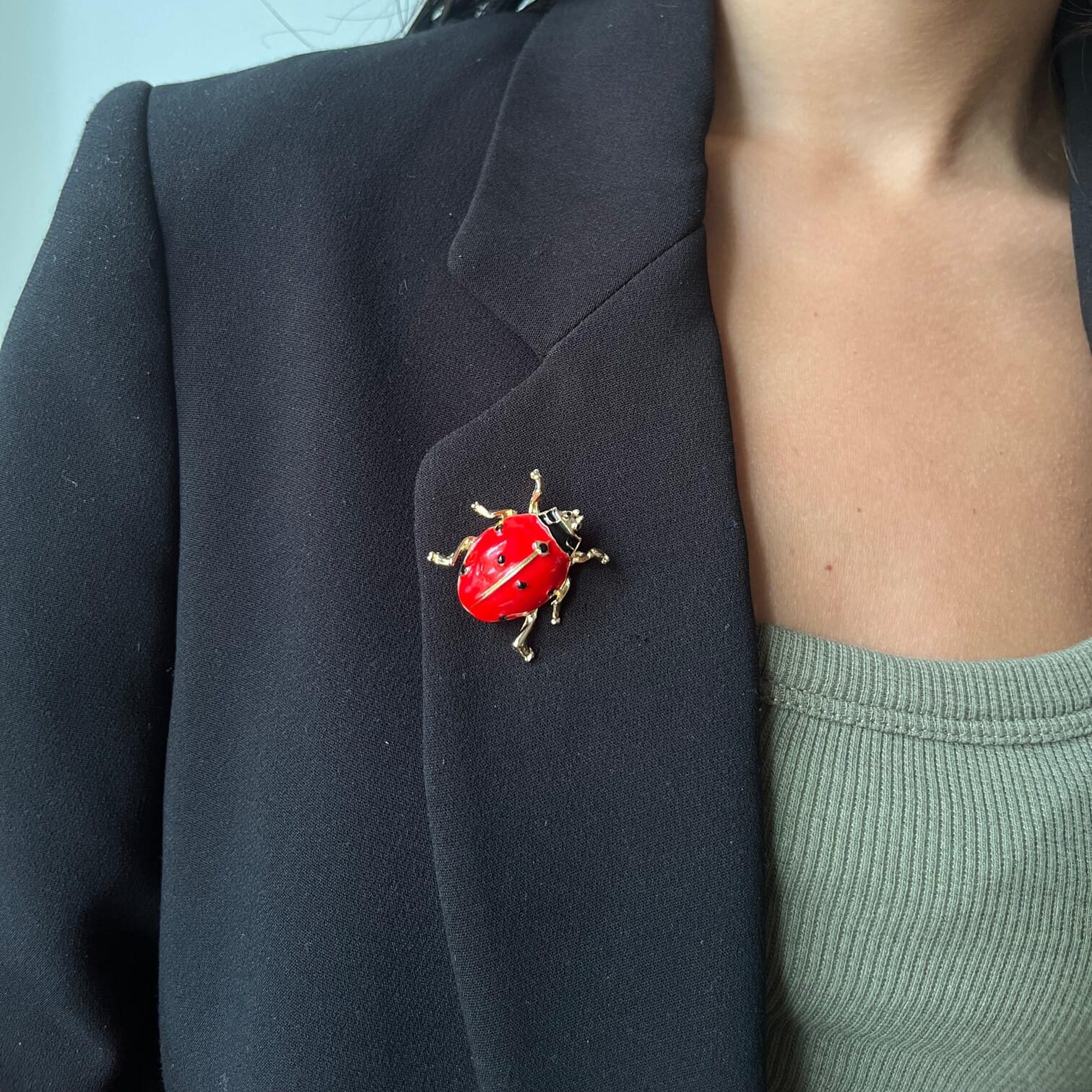 Prendedor Mariquita Mini