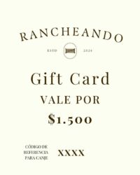 Gift Card - $1.500 pesos
