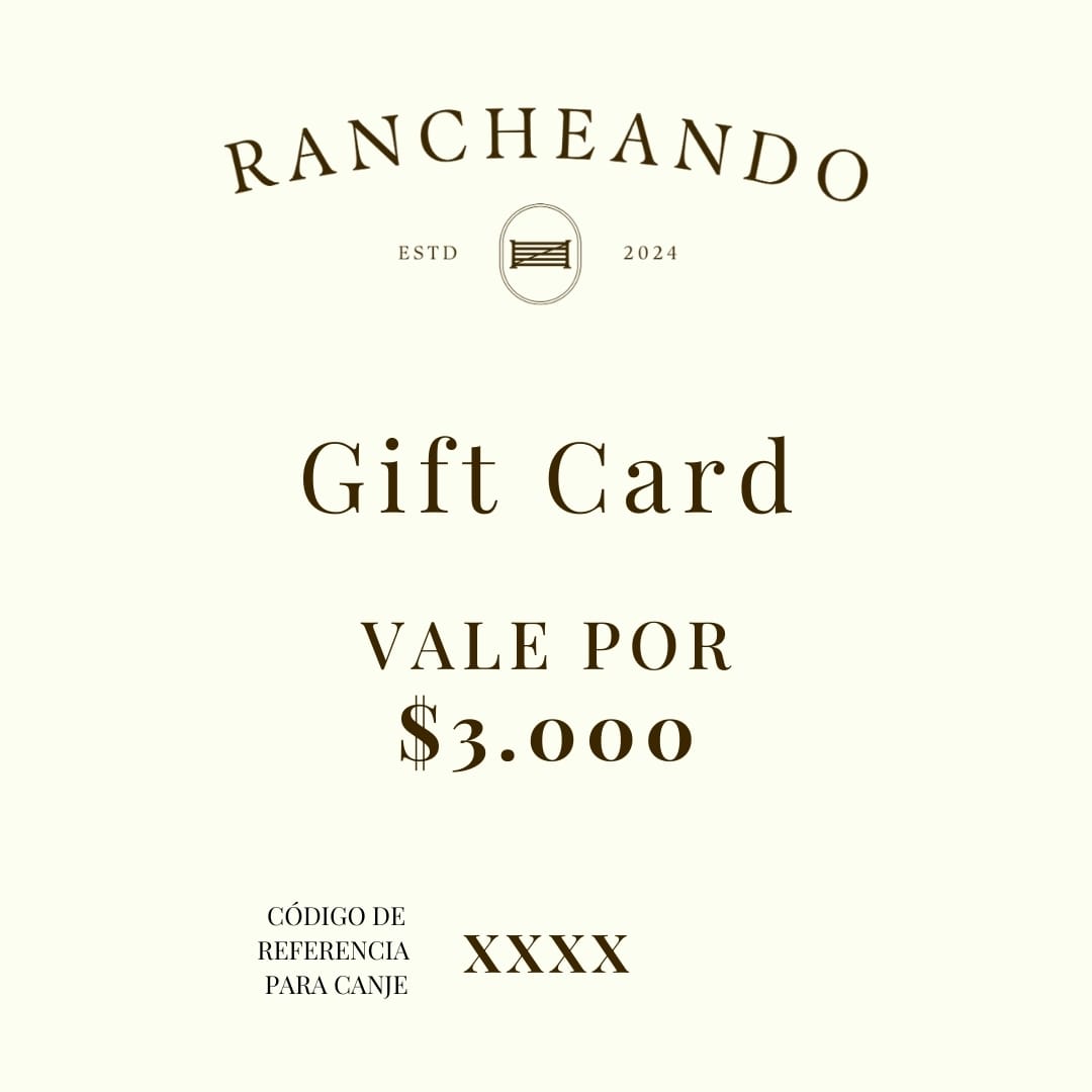 Gift Card - $3.000 pesos