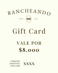 Gift Card - $8.000 pesos