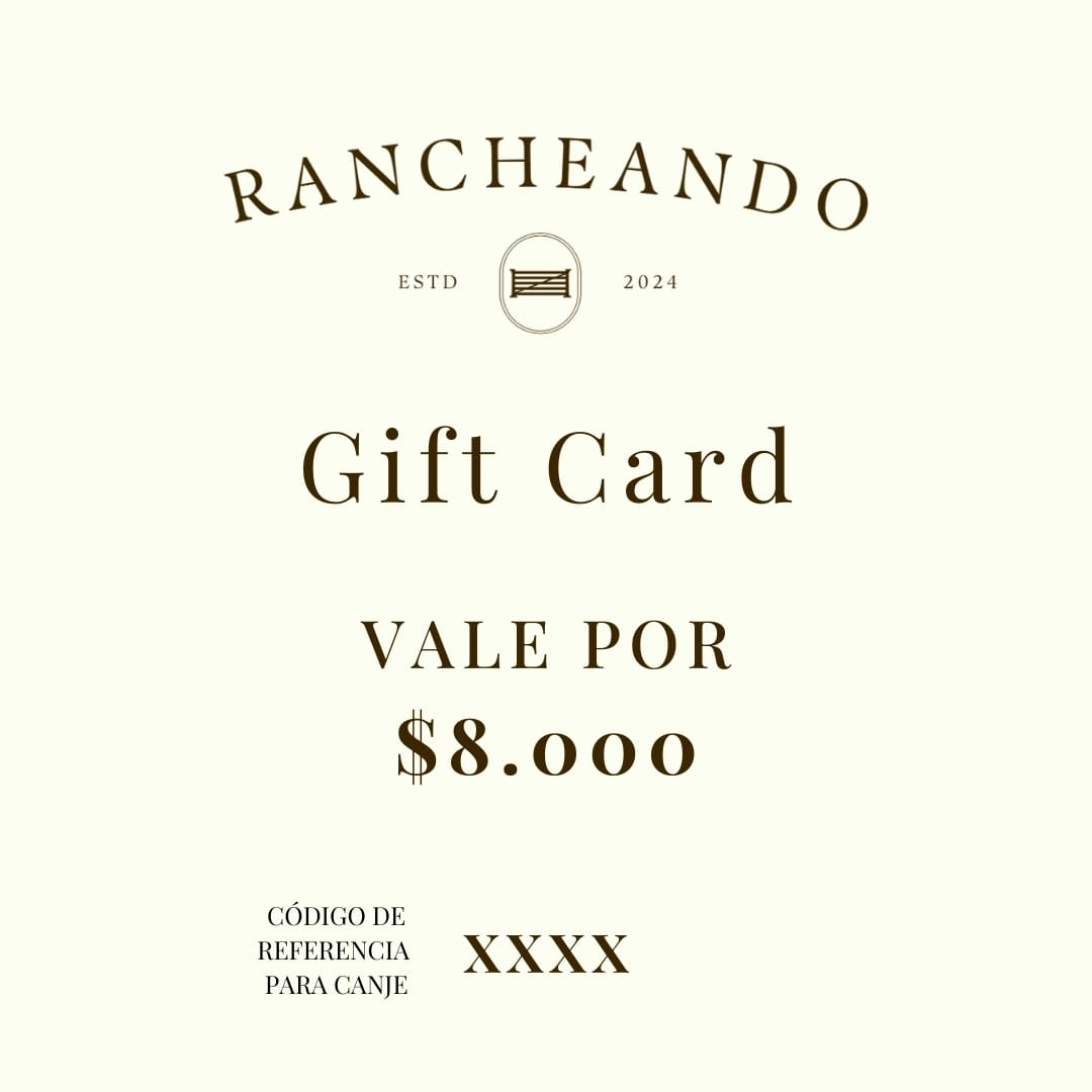 Gift Card - $8.000 pesos