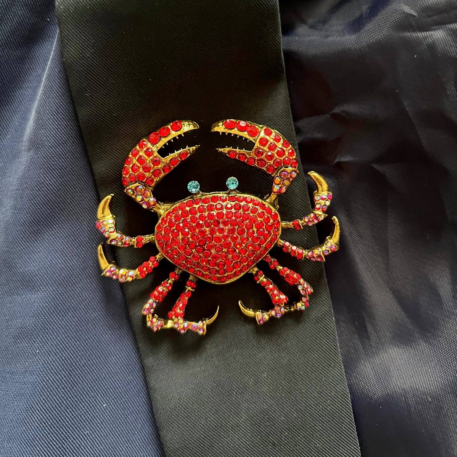 Prendedor Cangrejo XL Rojo