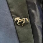 Prendedor Golden Horse