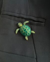 Prendedor Tortuguita Celeste