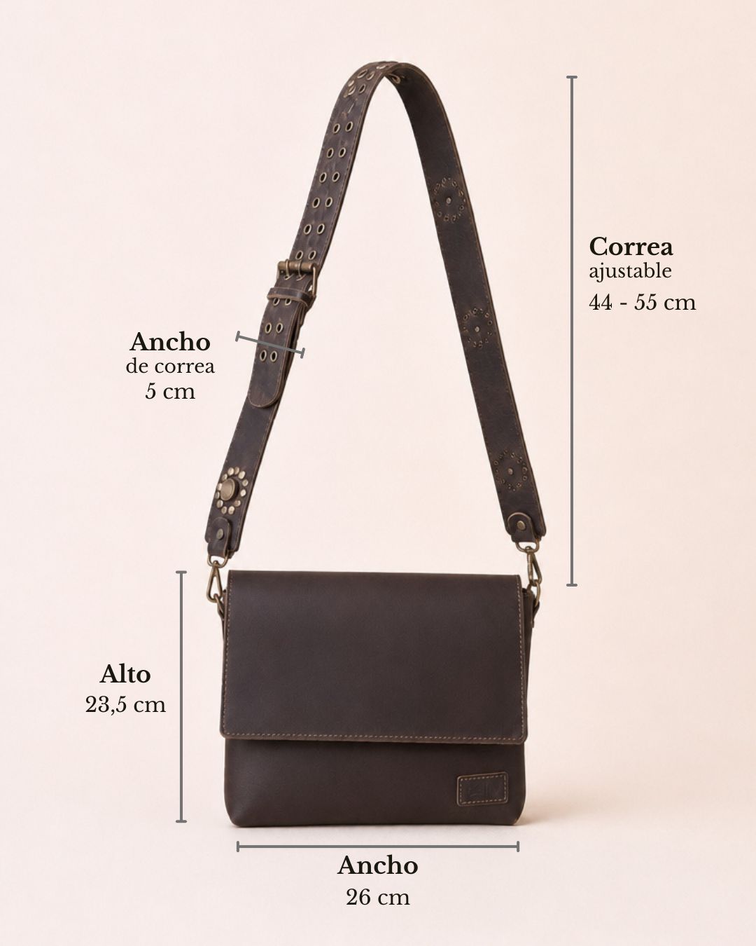 Bandolera Pampera